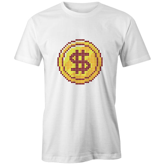 Pixel Coin Organic Tee