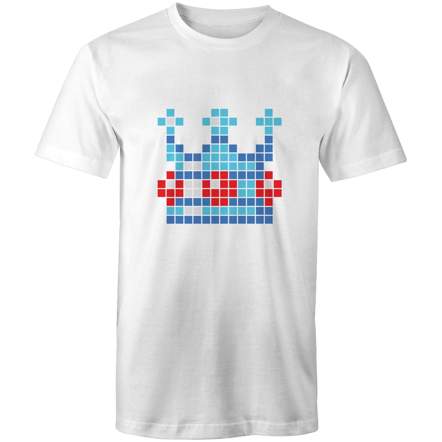 Blue Coronet Pixel Tee