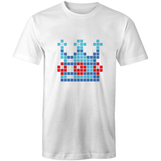 Blue Coronet Pixel Tee