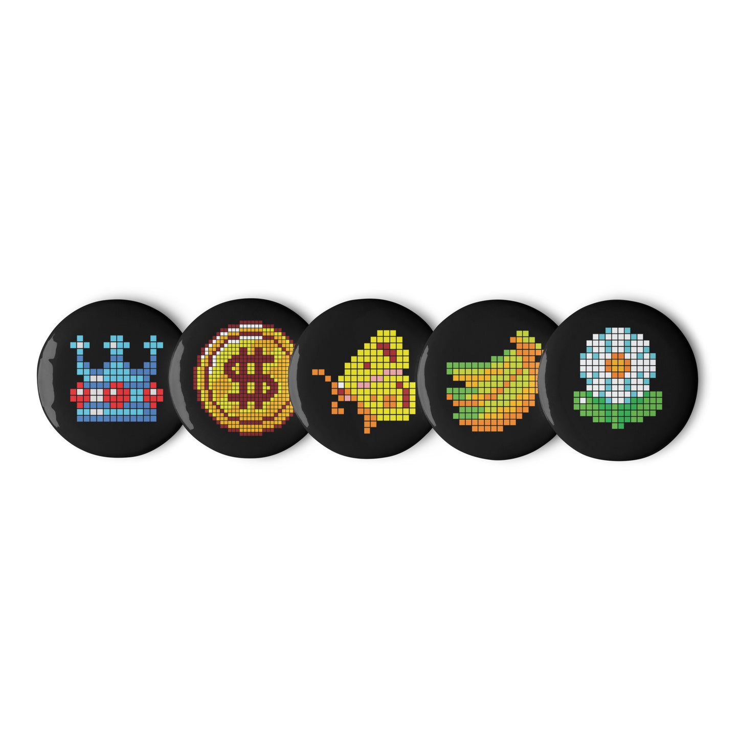 Power Pixel Button Set