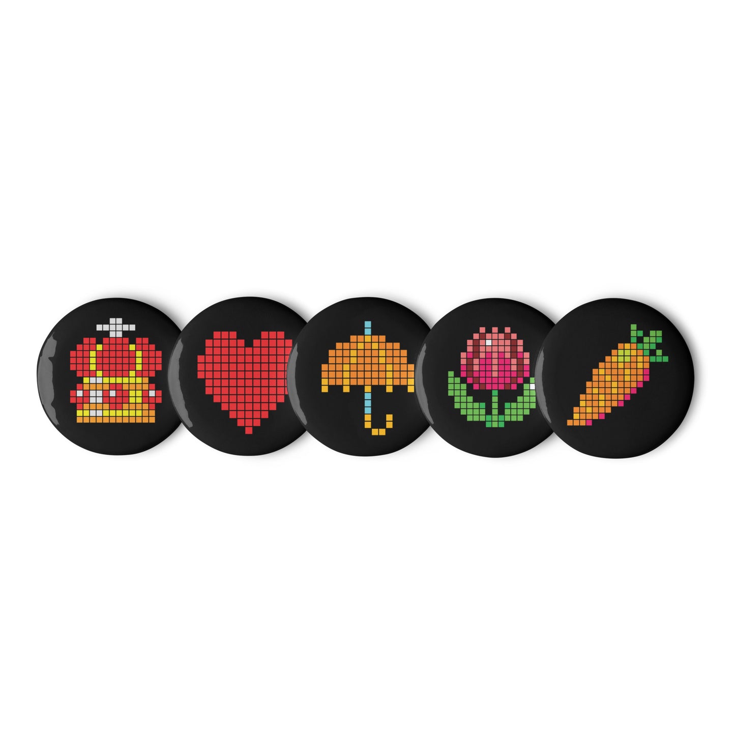 Enchanted Pixel Button Set